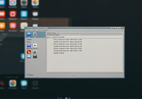Computer screen showing high CPU usage from desktop apps
