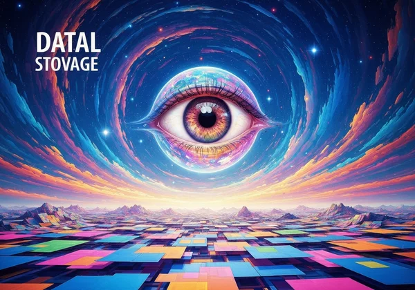 Abstract representation of secure local data storage